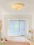 Classic Round Cream Ceiling Lamp