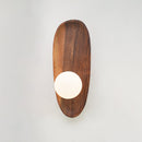 Contemporary Wall Mounted Wooden Lamp