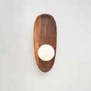 Contemporary Wall Mounted Wooden Lamp