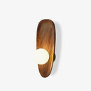 Contemporary Wall Mounted Wooden Lamp