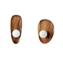 Contemporary Wall Mounted Wooden Lamp