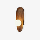 Contemporary Wall Mounted Wooden Lamp