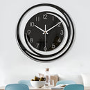 Geometric Layered Orbit Wall Clock