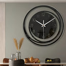 Geometric Layered Orbit Wall Clock
