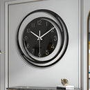 Geometric Layered Orbit Wall Clock