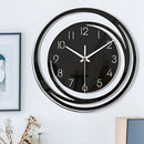 Geometric Layered Orbit Wall Clock