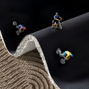 Geometric Wave Form Area Rug