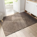 Geometric Wave Form Area Rug