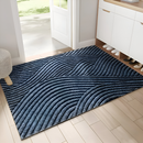 Geometric Wave Form Area Rug
