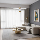 Minimalist Envolee Double Round Pendant
