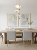 Minimalist Envolee Double Round Pendant