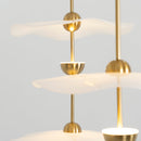 Minimalist Envolee Double Round Pendant