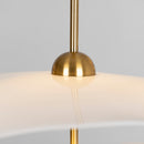 Minimalist Envolee Double Round Pendant