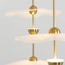 Minimalist Envolee Double Round Pendant