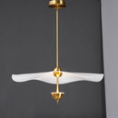 Minimalist Envolee Double Round Pendant