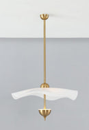 Minimalist Envolee Double Round Pendant