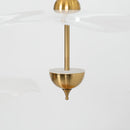 Minimalist Envolee Double Round Pendant