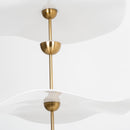Minimalist Envolee Double Round Pendant
