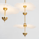 Minimalist Envolee Double Round Pendant