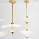 Minimalist Envolee Double Round Pendant