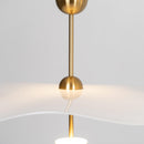 Minimalist Envolee Double Round Pendant