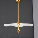 Minimalist Envolee Double Round Pendant