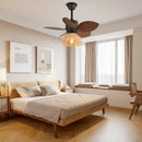 Palm Leaf Ceiling Fan Light