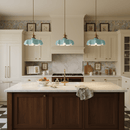 Vintage French Flower Pendant Light