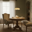 Vintage French Flower Pendant Light