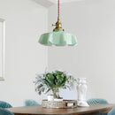 Vintage French Flower Pendant Light