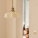 Vintage French Flower Pendant Light