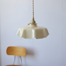 Vintage French Flower Pendant Light