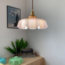 Vintage French Flower Pendant Light