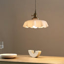 Vintage French Flower Pendant Light