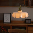 Vintage French Flower Pendant Light