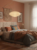 Rice Paper Swag Pendant Light