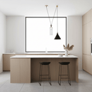 Geometric Shape Art Modern Chandelier LED Ceiling Light