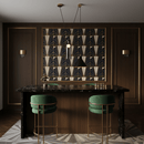Geometric Shape Art Modern Chandelier LED Ceiling Light