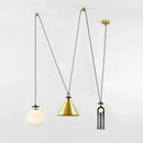 Geometric Shape Art Modern Chandelier LED Ceiling Light