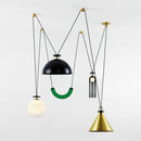 Geometric Shape Art Modern Chandelier LED Ceiling Light