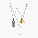 Geometric Shape Art Modern Chandelier LED Ceiling Light