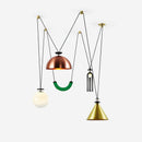 Geometric Shape Art Modern Chandelier LED Ceiling Light