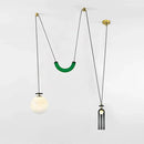 Geometric Shape Art Modern Chandelier LED Ceiling Light