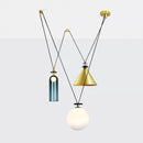 Geometric Shape Art Modern Chandelier LED Ceiling Light