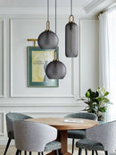 Modern Pendulum Glass Pendant Light