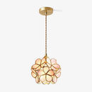 Modern Glass Petal Pendant Ceiling Light