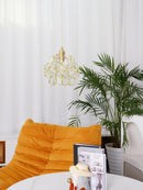 Modern Glass Petal Pendant Ceiling Light