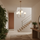 Mid Century Inspired Gooseneck Light Fixture