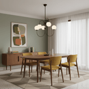 Mid Century Inspired Gooseneck Light Fixture