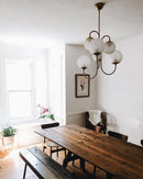 Mid Century Inspired Gooseneck Light Fixture